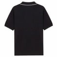 thumbnail image 4 of JWZUY Men's Solid Color Block Casual Zip V-Neck Short Sleeve Lapel Collar Blouse Tops - Cozy Summer Shirts Black 3XL, 4 of 9