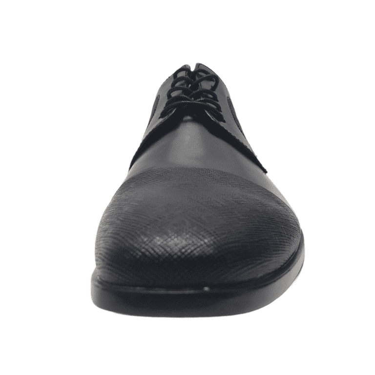 Kenneth Cole Reaction Mens Edison Textural Toe Oxford Black  display picture 1