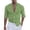 Green, variant on TBWNWG Men's Summer Casual Solid Color Long Sleeve Shirt Comfortable Turn Down Collar Plus Size Tops,Sizes 2XL
