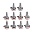 thumbnail image 3 of Minkissy 10Pcs Potentiometer for Guitar and Bass with Knurled Split Shaft Design, 3 of 5