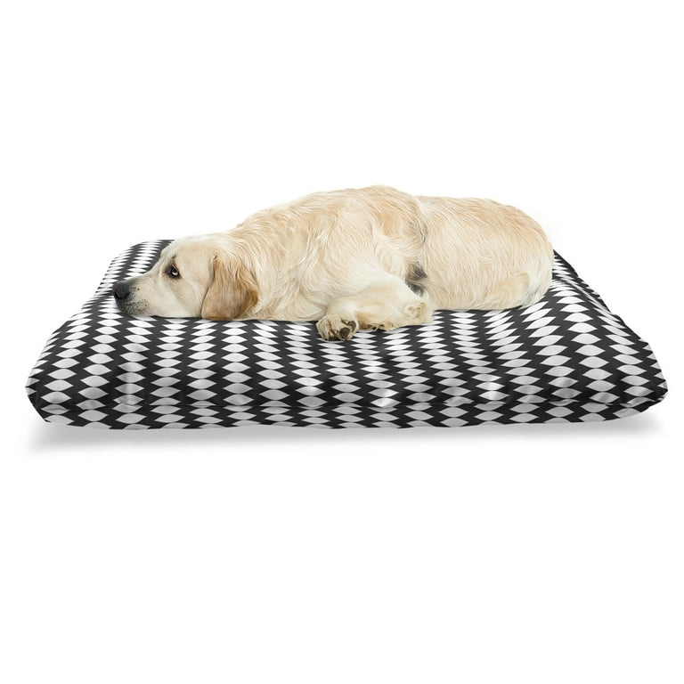 Oval dog bed hotsell cushion removable cover