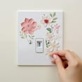 thumbnail image 3 of SDFGTstore Decorative Flower Switches Sticker Enhances Home Setting Wall Decoration, 3 of 16