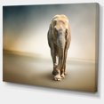 thumbnail image 2 of Smart Elephant Walking - Animal Canvas Wall Art, 2 of 3