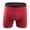 Wine1, variant on Washable & Reusable Urinary Incontinence Cotton Boxer Brief Underwear for Men Black1 M