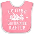 thumbnail image 3 of Inktastic Whitewater Rafting Water Sports Boys or Girls Baby Bib, 3 of 4