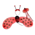 thumbnail image 2 of Disfraz de mariquita para niños y niñas, accesorios de disfraz de mariquita, s de disfraces de cosplay para fiesta de Halloween, 2 of 9
