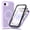 Purple, variant on ELEHOLD For iPhone 17e/iPhone 16e Magnetic Case,Built-in Screen Protector Dual-Layer Shockproof Frosted Full Body Non-Slip Cover , Black