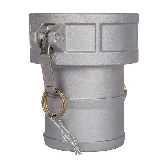 Acoplador hembra Camlock Fitting Quafwia de aluminio de 4 pulgadas, parte C