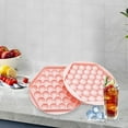 thumbnail image 5 of Yhmxh Flexible Ice Cubes Tray with Lid, Round Ice Cubes Trays for Freezer, BPA-Free Food-Grade Ice Mold, Stackable Ice Ball Maker, Circle Ice Cubes Tray for Cocktails, Whiskey, Coffee, and Drinks, 5 of 6