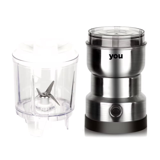 Licuadora Moledor Cafe Pulverizador Granos Zumo Hierbas Especias Molino 2 En 1 300W You
