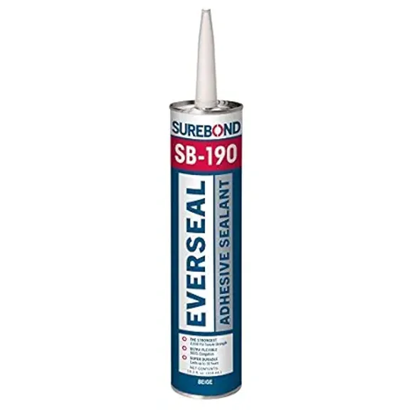 Surebond Ever Seal, 10.3 fl. oz. Cartridge, Beige (SB-190 T BEIGE)