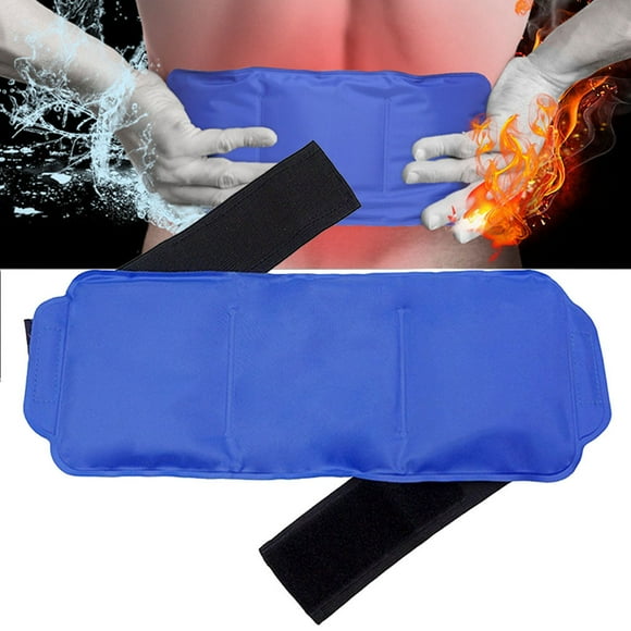 Pack Multiple Use Ice Gel Bag Reusable Ice Pack with Elastic Band for Wrist Knee Shoulder