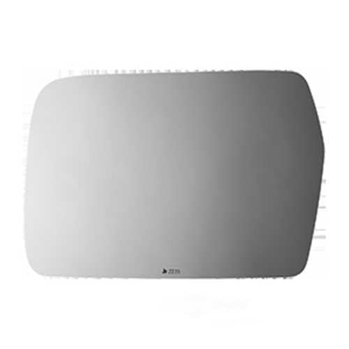 Burco Side View Mirror Replacement Glass - Clear Glass - 2235