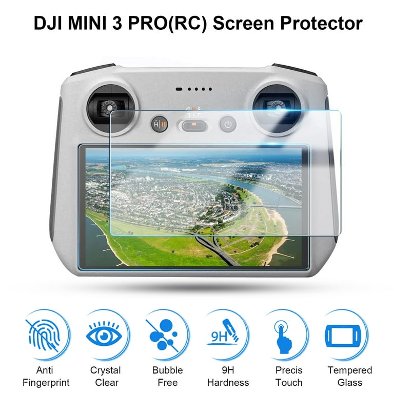 Protective Film for DJI Mini 3 /3 Pro Mini 4 Pro HD Glass Screen Protector  Anti-Scratch Screen Film RC RC 2 Remote Accessories