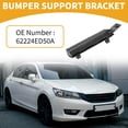 thumbnail image 2 of Unique Bargains No.62224ED50A Front Bumper Support Bracket Right Passenger Side for Nissan Tiida 2004-2011 1 Pc, 2 of 6
