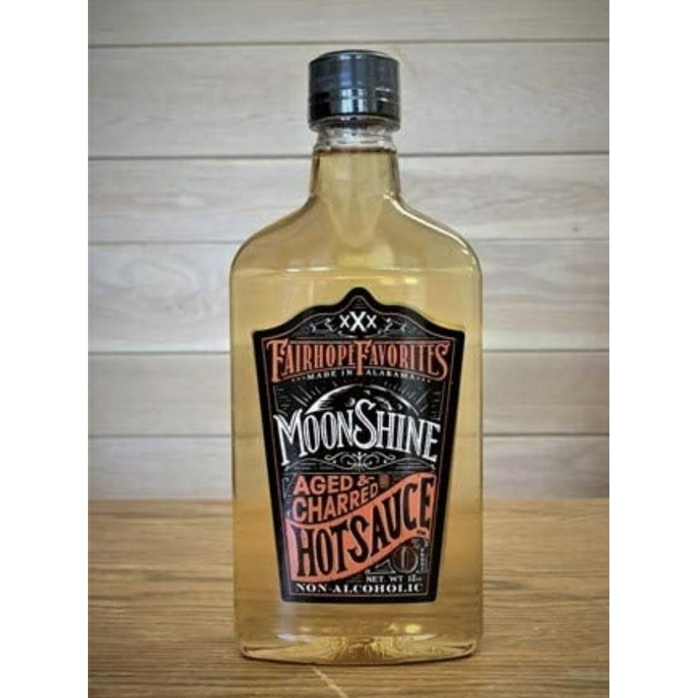 Fairhope Favorites Moonshine Aged Charred Hot Sauce 675 Ounce 0372