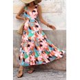 thumbnail image 4 of Vestido PRETTYGARDEN Floral Maxi sin Mangas con Volantes XXL, 4 of 8