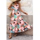 thumbnail image 4 of Vestido PRETTYGARDEN Floral Maxi sin Mangas con Volantes XXL, 4 of 8