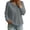 Gray-37, variant on Perfectbot Women's Waffle Knit Henley Sweatshirt, Relaxed Fit Drop Shoulder Long Sleeve Ribbed Cuffs Top