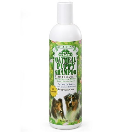 Pet Botanics Oatmeal Puppy Shampoo, 12 oz