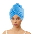 thumbnail image 3 of 4-Pack Express Hair Wrap Towelettes Microfiber Bandanas Wet Hair Wrap Towelettes Quick Dry, 3 of 5