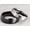 Black, variant on Titanium Steel Couple Rings, Double Beveled Smooth Solid Round Rings, Simple Style, Individually Packed, Perfect for Wedding Anniversary Birthday Gifts