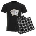 thumbnail image 6 of CafePress - Ace Clubs Flush Pajamas - Men's Dark Loose Fit Cotton Pajama Set, 6 of 7