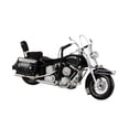 thumbnail image 4 of Metal tres ruedas motocicleta estatuilla estatua retro artesanía colección decoración para regalo de cumpleaños estante novio Niños hombres plata y negro, 4 of 8