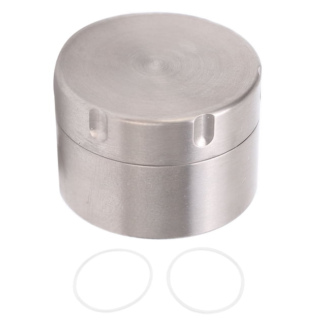 Lata de almacenamiento redonda tienda de té y medicamentos Material de lata de vela Rendimiento impermeable para contener medicamentos para contener té ANGGREK Otros