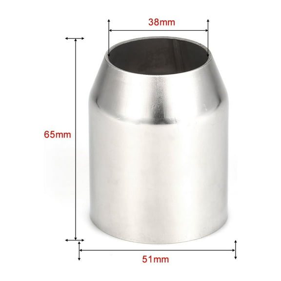 Motorcycle exhaust pipe,Muffler Fit Atv Universal Pipe Tail Refit Muffler Fit Tail Refit Muffler 38-51mm Universal Dsfen Pipe Hxber 38-51mm