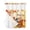 Orange, Yellow, Cream, variant on No Hook Shower Curtain, Happy Fall Standard Shower Curtains with Snap in Liner, Orange Truck Maple Leaves Branch Thanksgiving Waterproof Washable Fabric Bathroom Curtain Set, 66" x 72"