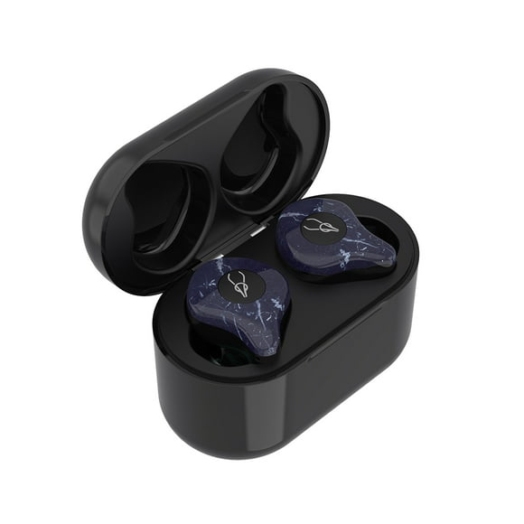 Sabbat E12 Ultra Mini Binaural Wireless Sports Earphone BT5.0 IPX5 Waterproof In-Ear Hands-free Stereo Earbuds Noise Cancelling Headset with Mic Microphone Power Bank Charging Case 6 Earplug