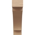 thumbnail image 2 of Ekena Millwork 5"W x 18"D x 18"H Merced Rough Cedar Woodgrain TimberThane Knee Brace, Primed, 2 of 6