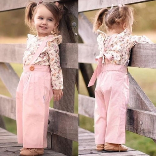 Floral store baby pants