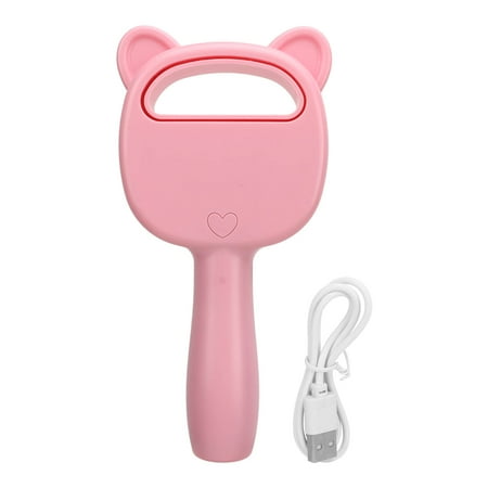 

Handheld Bladeless Cooling Fan 2000mAh USB Rechargeable 3 Speed Eyelash Dryer for Lashes Extension Pink
