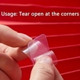 thumbnail image 3 of 60pcs Adhesive Double Sided Nano Tape, Transparent Multifunction Traceless Removable Sticky Nano Tape For Paste Items, Household, Carpet, 3 of 5