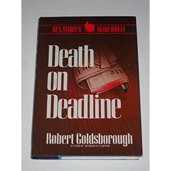 Pre-Owned Death on Deadline: A Nero Wolfe Mystery Hardcover
