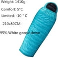 thumbnail image 6 of Comfy Sleeping Bag Sleeping Camping and Tall Adult Winter Sleeping Bag Lightweight 4 Season Traveling Camping Hiking Outdoor Activities Indoor & Outdoor Use, 6 of 7