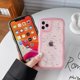 thumbnail image 5 of Funda Qokey para iPhone 11 Pro de 5.8", diseño de ondas onduladas, transparente, brillante, con estrellas, bonita, transparente, protección total, suave, de TPU, a prueba de golpes, para mujeres y, 5 of 8