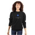 thumbnail image 3 of NASA Meatball Logo Outer Space Planet Sweatshirt for Men or Women Brisco Brands S, 3 of 6