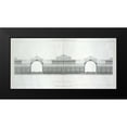 thumbnail image 2 of Baltard, Victor 14x9 Black Modern Framed Museum Art Print Titled - Les Halles, Paris, South Facade, 2 of 5