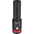 thumbnail image 2 of Milwaukee Tool SHOCKWAVE Impact Duty  3/8"Drive 9MM Deep 6 Point Socket, 2 of 2