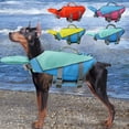 thumbnail image 2 of AOOOWER Reflective Dog Swim Vest with Handle High Buoyancy Adjustable Small to Large Breeds Life Suit for Swimming Boatings, 2 of 20