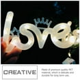 thumbnail image 2 of GOOHOCHY 2pcs LED LED letras Lámparas decorativas elegantes luces escena luces de diseño, 2 of 7