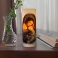 thumbnail image 5 of Mainstays 8" Unscented LED Wax Pillar Candle - Virgin Mary, 5 of 5