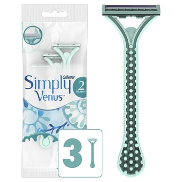 Gillette Simply Venus 2 Disposable Razors for Women, 36 Count (4 ...