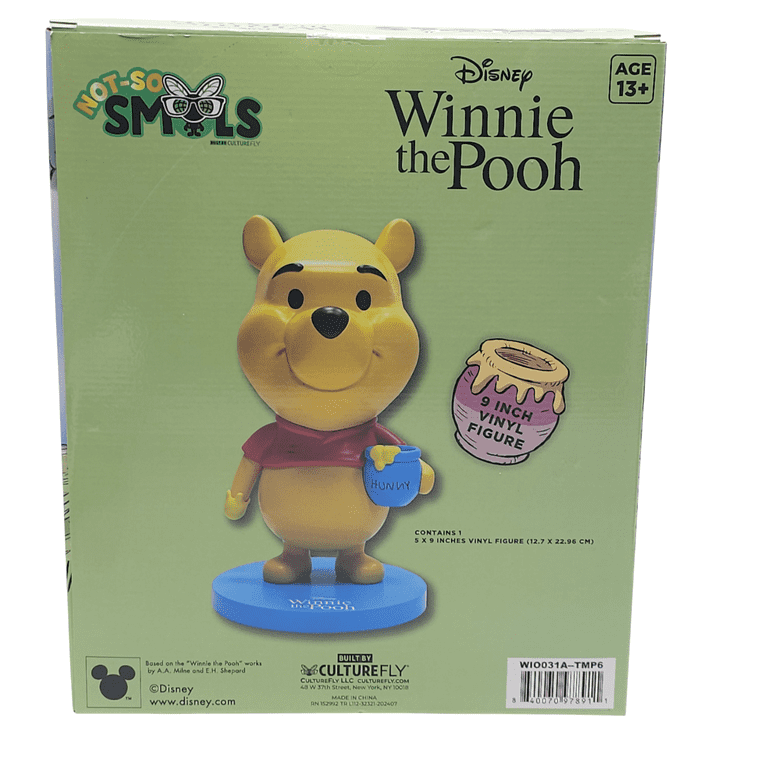 Culture Fly Winnie the Pooh 9-inch Vinyl Figure - Walmart.com