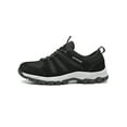 thumbnail image 1 of LUXUR Chaussures de Randonnée pour Hommes Espadrilles Extérieures Lacets Chaussures de Marche Athlétiques Randonnée Noir 10.5, 1 of 9