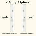 thumbnail image 4 of Tall Bathroom Storage Cabinet 67.51 Inches White Freestanding Unit with Adjustable Shelves for Home and Kitchen, 4 of 7