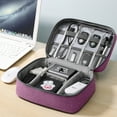 thumbnail image 4 of Electronics Organizer, Electronic Accessories Bag Travel Cable Organizer for Hard Drives, Cables, Chargers, 4 of 5